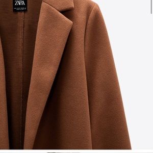 Zara camel coat
